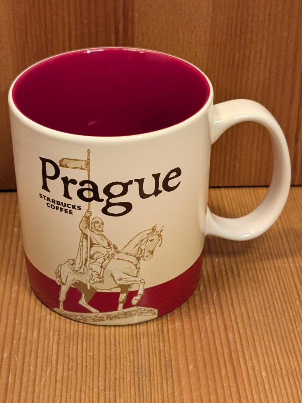 PRAGUE Czech Republic 2014 Starbucks GLOBAL COLLECTOR SERIES Coffee Mug 16oz LNC
